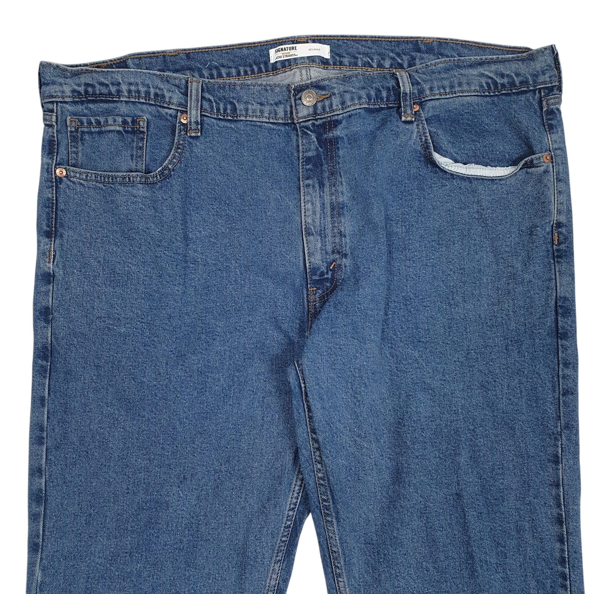 Mens Blue Levis  Signature JeansW44 L30
