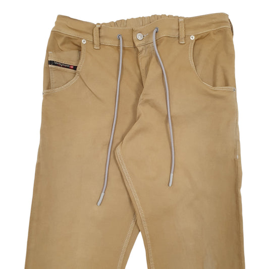 Mens Tan Diesel  Chino Trousers
