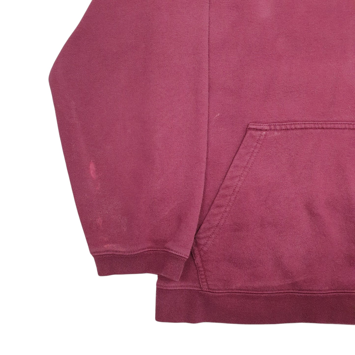 Womens Burgundy Adidas  Hoodie Jumper