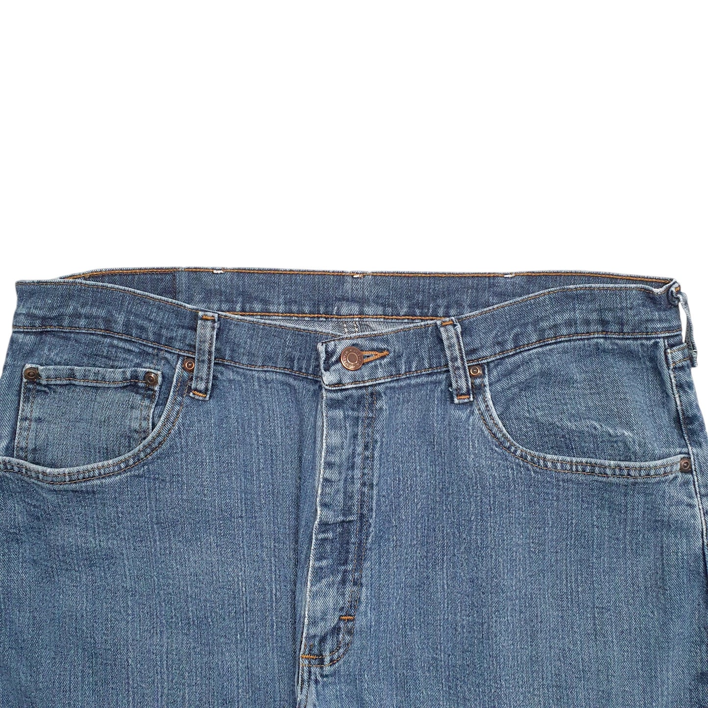 Mens Blue Wrangler  Relaxed JeansW36 L32