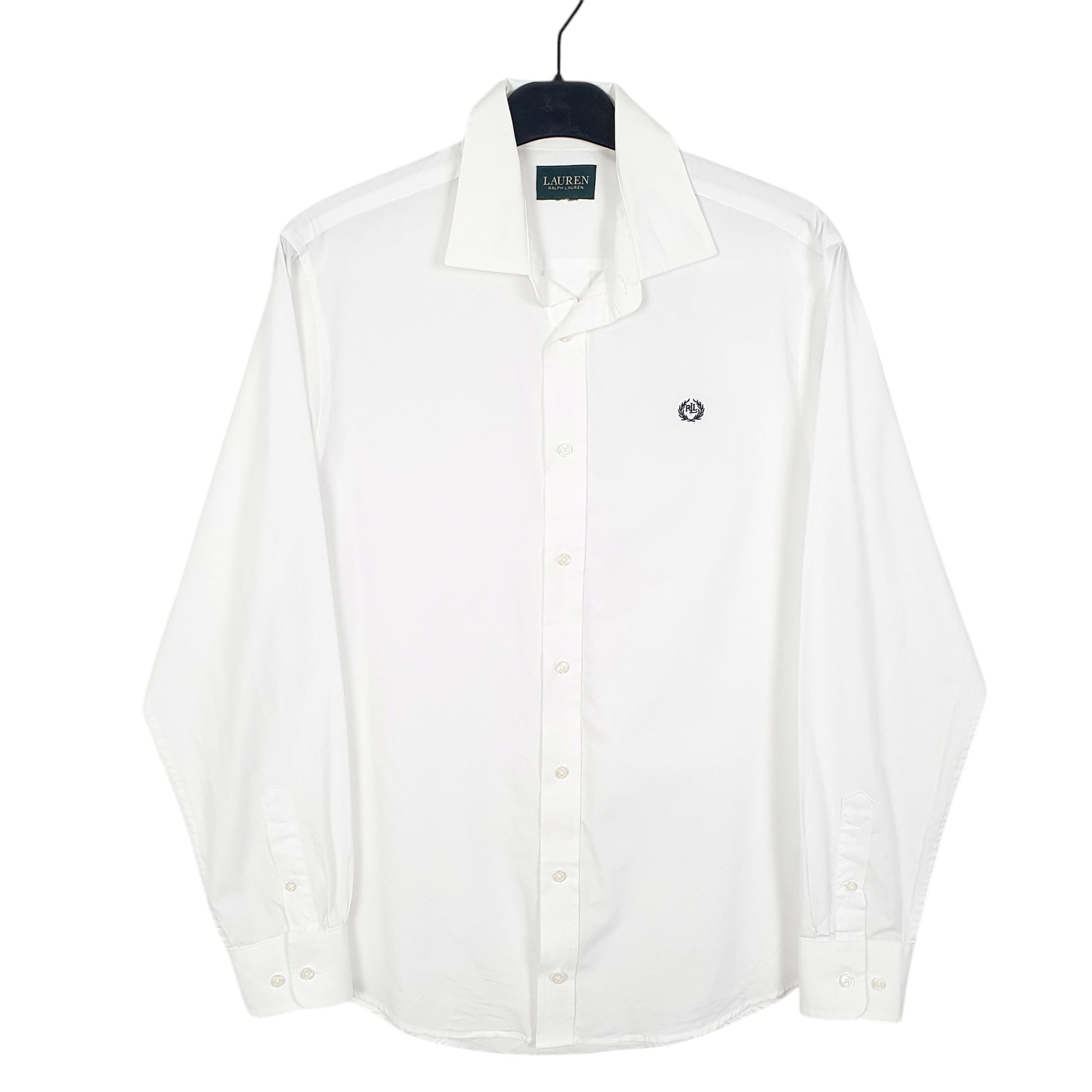 Mens White Ralph Lauren  Long Sleeve Shirt