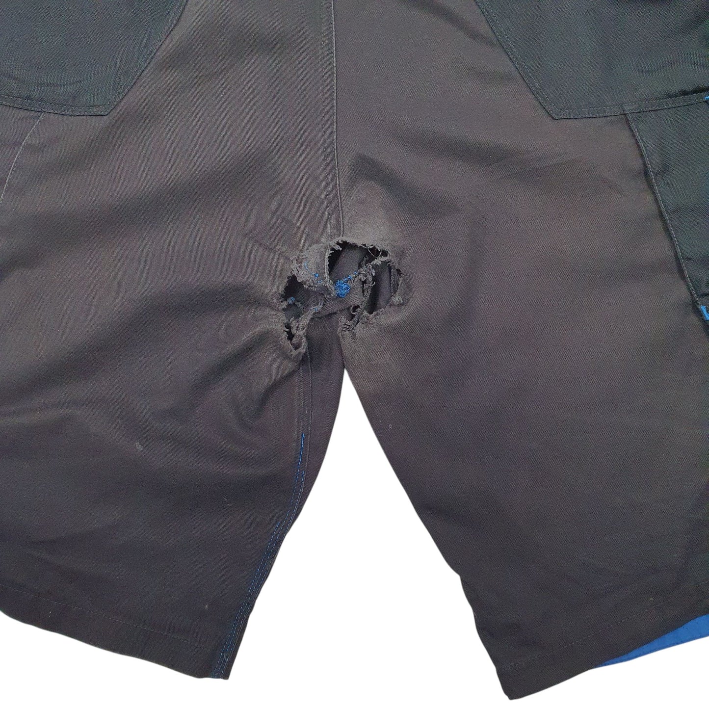 Mens Black Englebert Strauss  Cargo Shorts