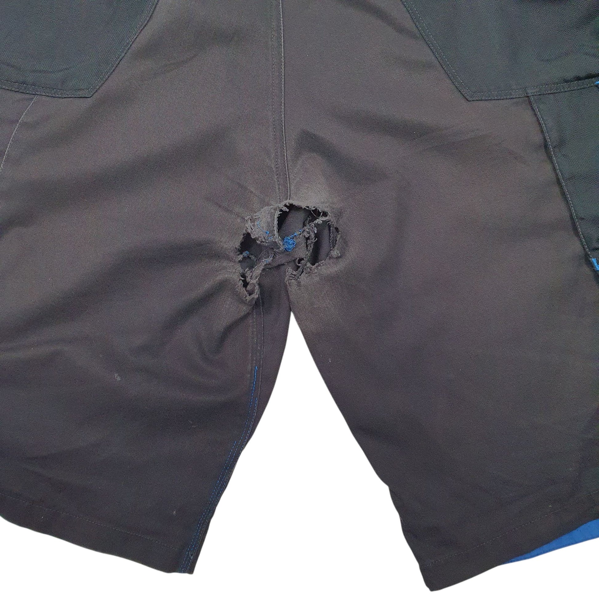 Mens Black Englebert Strauss  Cargo Shorts