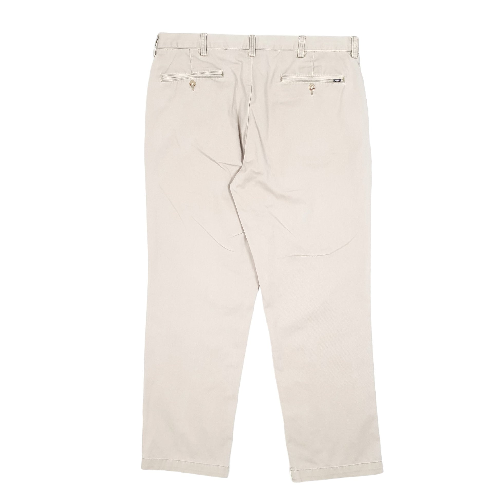 Mens Beige Polo Ralph Lauren Classic Chino Trousers