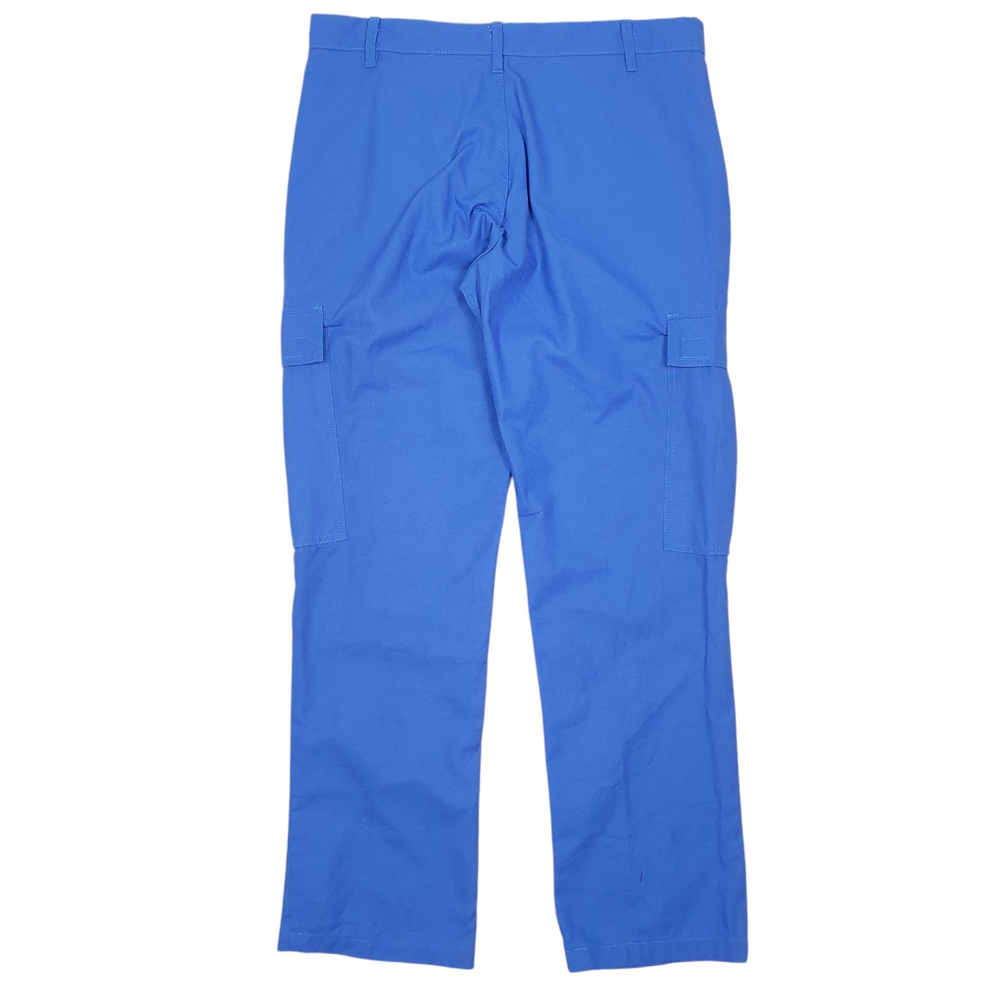 Mens Blue P.B.V Euro Workwear Chore Pants Cargo Trousers