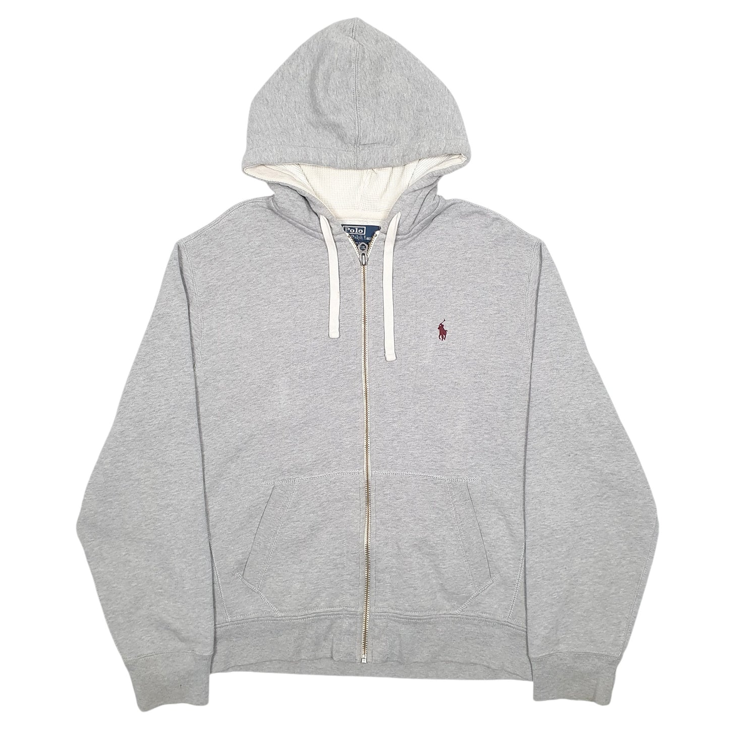 Mens Grey Ralph Lauren  Full Jumper