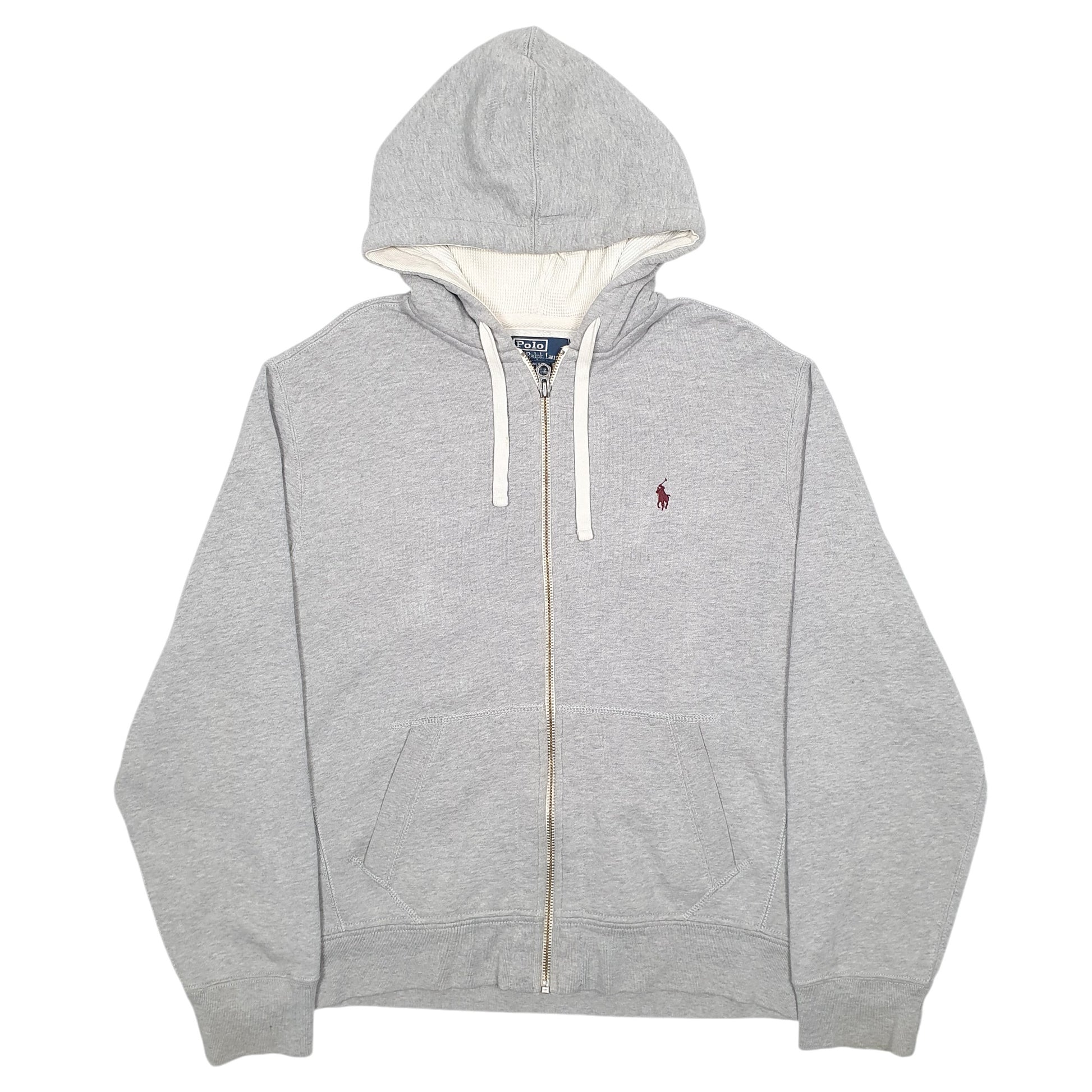 Mens Grey Ralph Lauren  Full Jumper