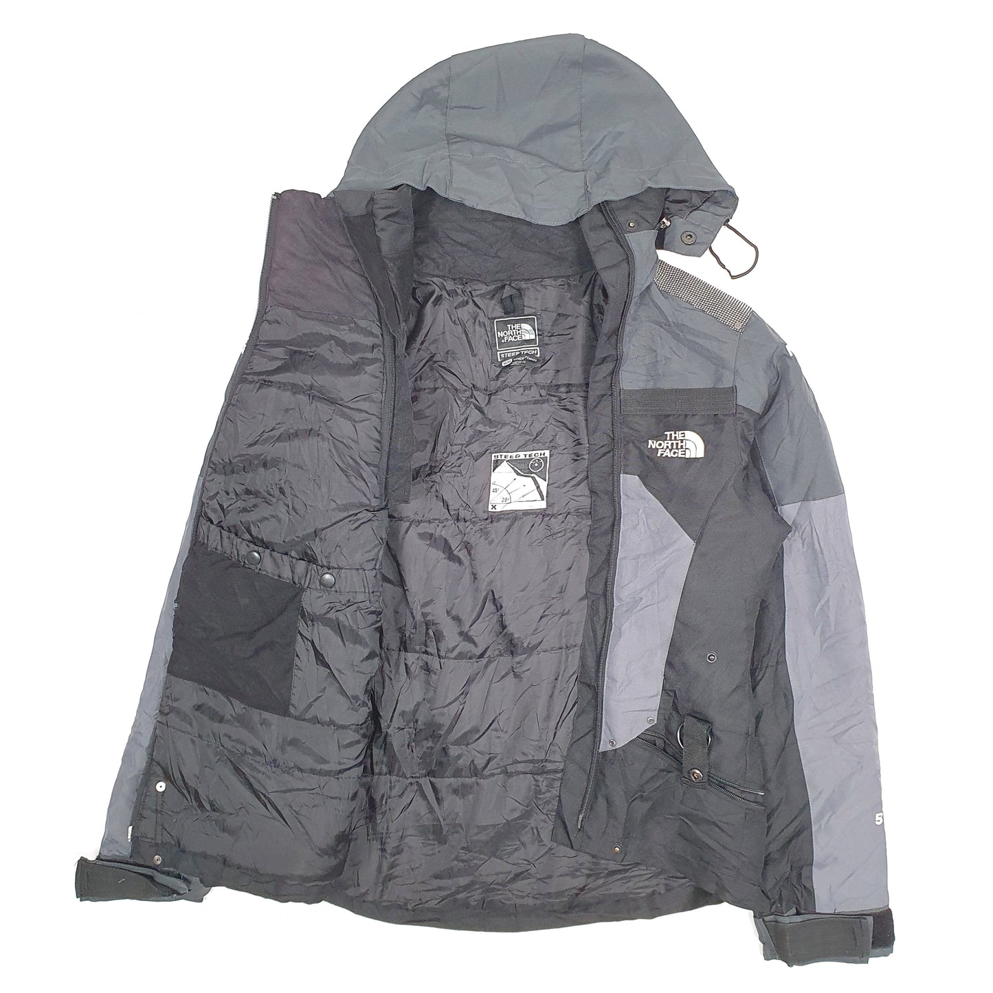 Womens Grey The North Face Steep Tech Hooded  Coat