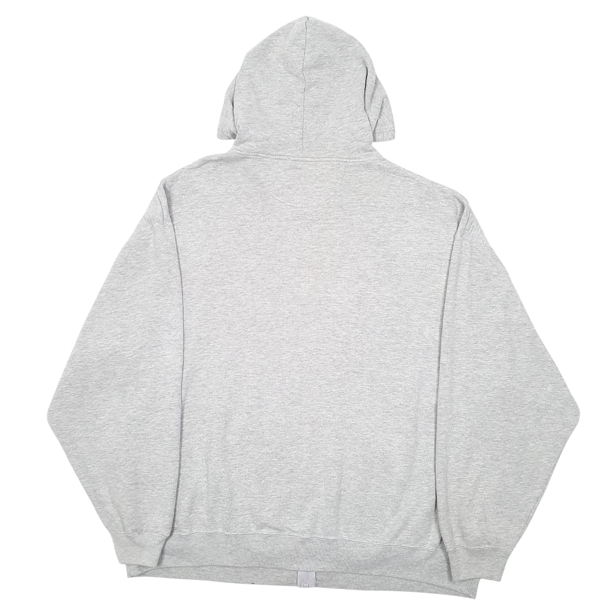 Mens Grey Reebok Hoodie Full Zip Jumper