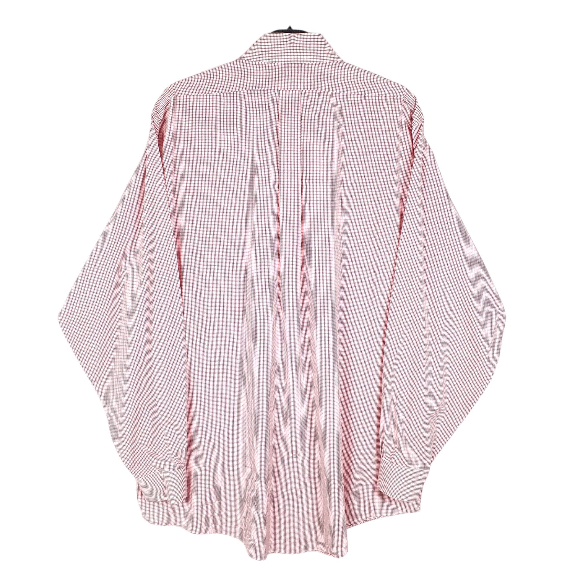 Mens White Brooks Brothers Traditional Long Sleeve Shirt