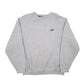 Mens Grey Reebok Vintage Crewneck Jumper