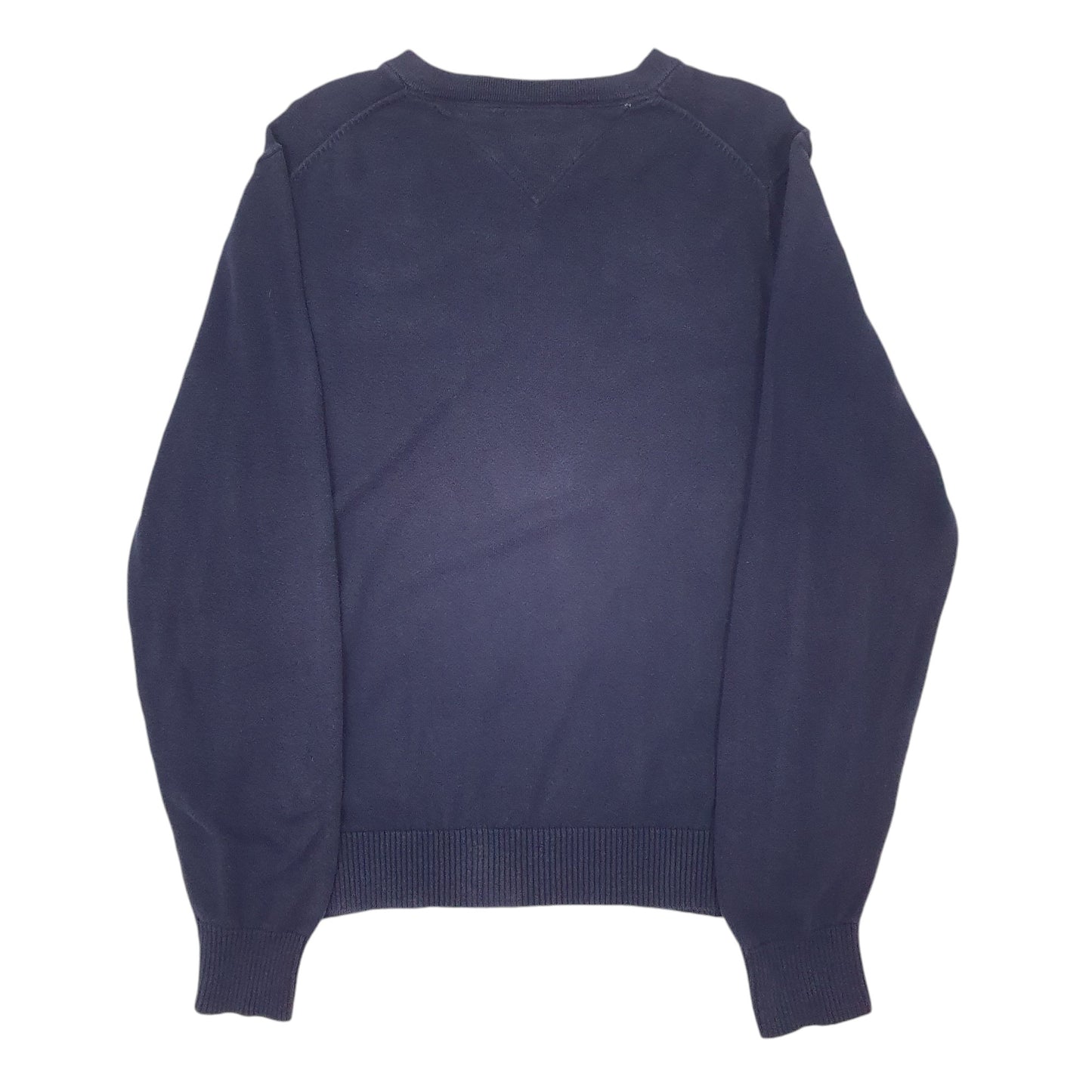 Mens Navy Tommy Hilfiger  Crewneck Jumper