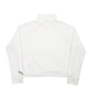 Womens White Puma  Quarter Zip Jumper