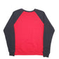 Womens Red Fila Spellout Crewneck Jumper