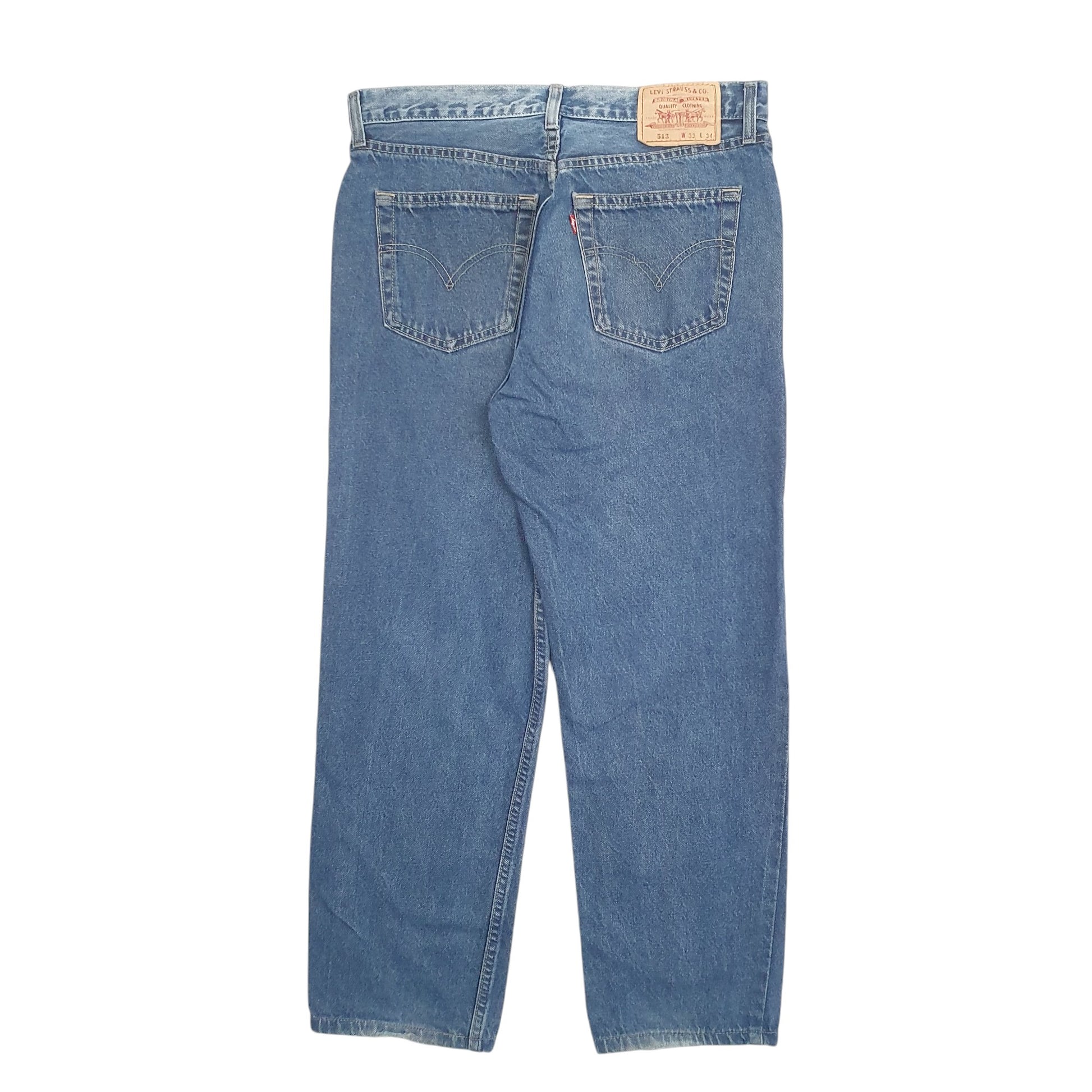 Mens Blue Levis  513 JeansW32 L26