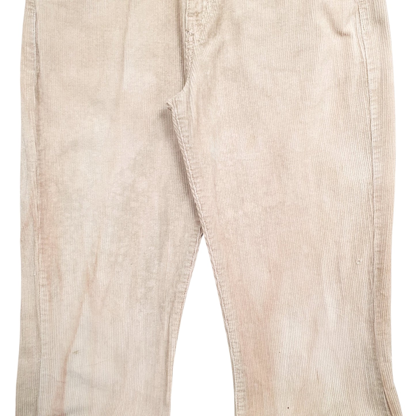 Womens Beige Levis  Corduroy Trousers