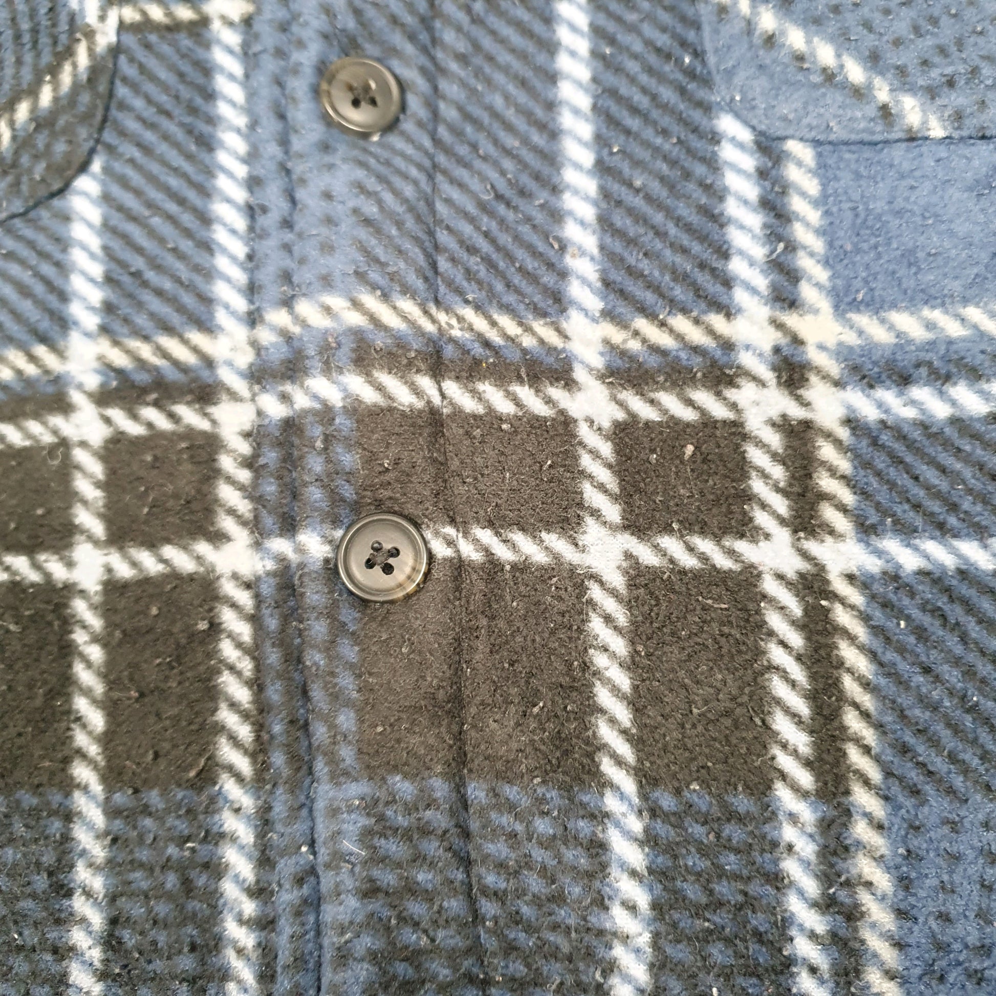 Mens Blue Freedom Foundry Fleece Overshirt Shacket Long Sleeve Shirt