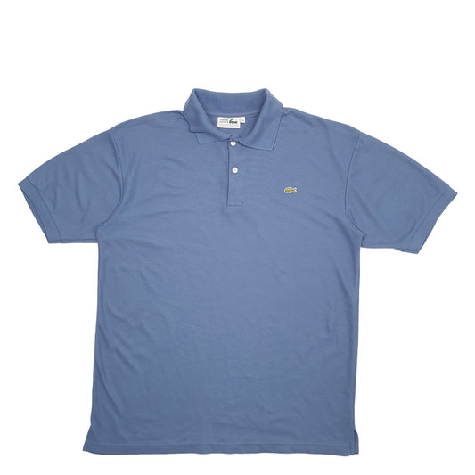 Mens Blue Lacoste  Short Sleeve Polo Shirt