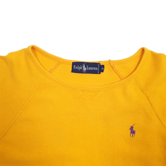 Womens Yellow Ralph Lauren  Crewneck Jumper