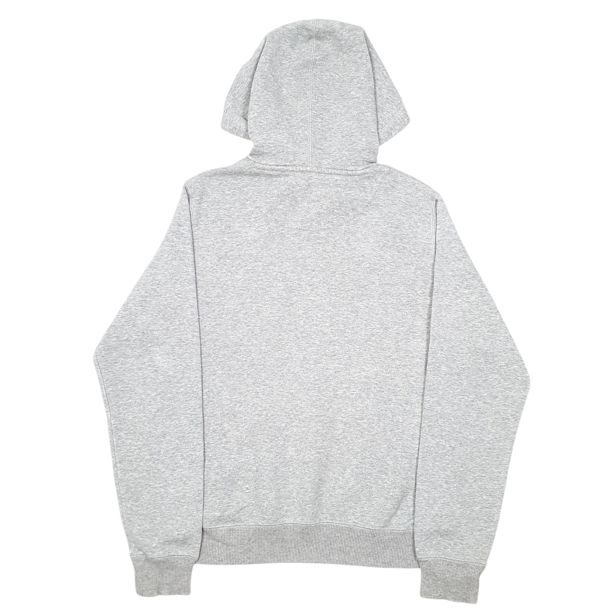 grey nike swoosh hoodie women's