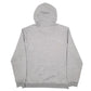 Mens Grey Puma Spellout Hoodie Jumper
