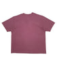 Mens Burgundy Carhartt Pocket Short Sleeve T Shirt