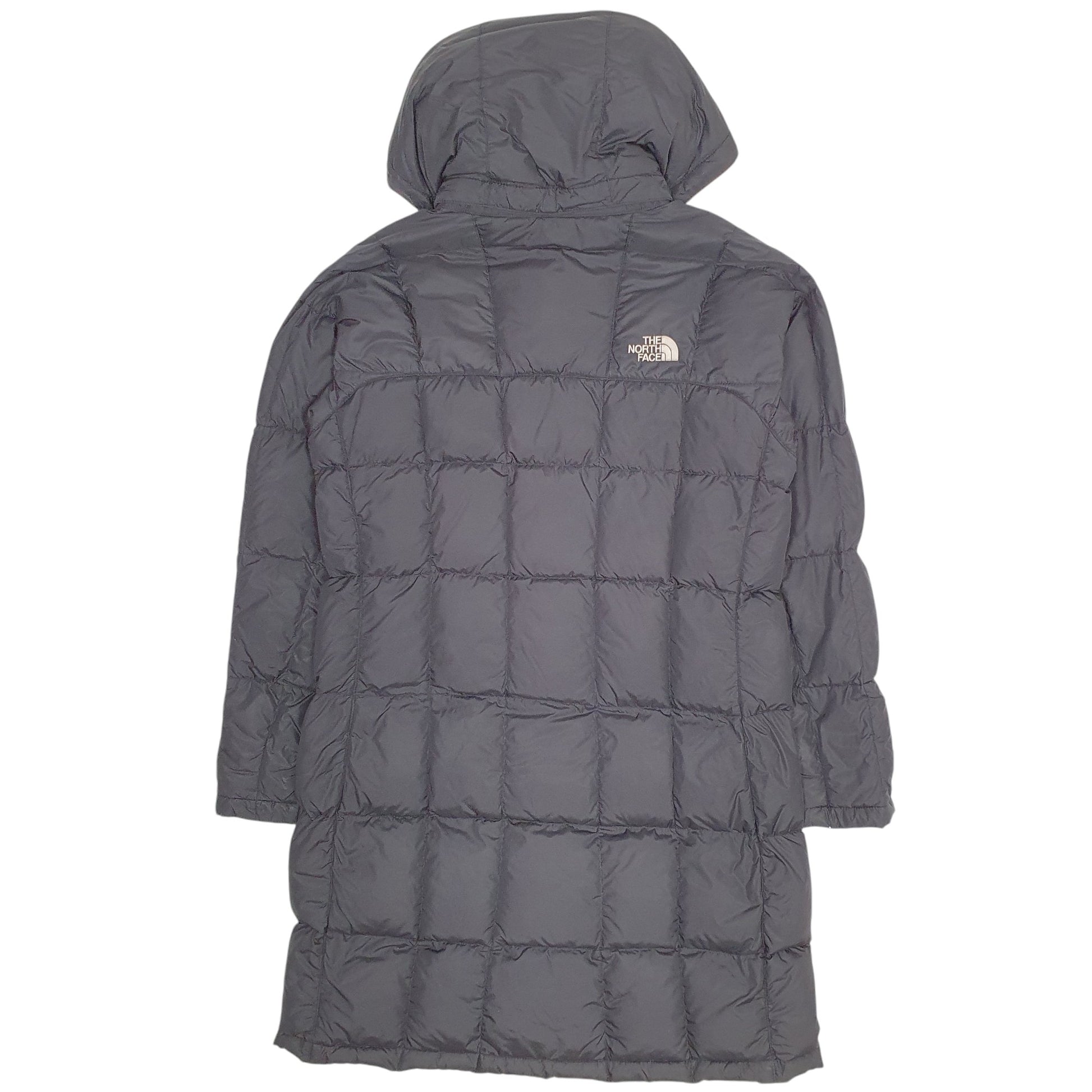 Womens Black The North Face Longline Trench Parka 600  Coat