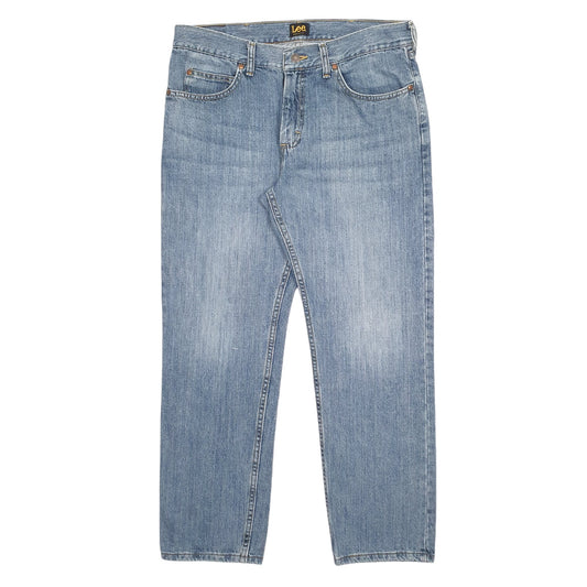 Mens Blue Lee Casual JeansW34 L30