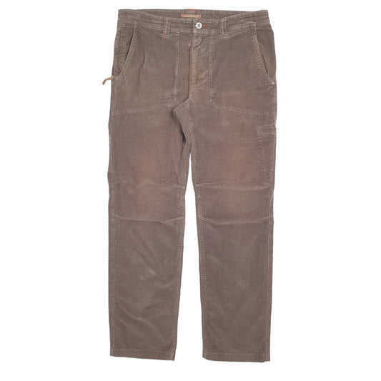 Mens Brown L.L.Bean  Carpenter Trousers