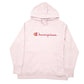 Womens Pink Champion  Hoodie Jumper