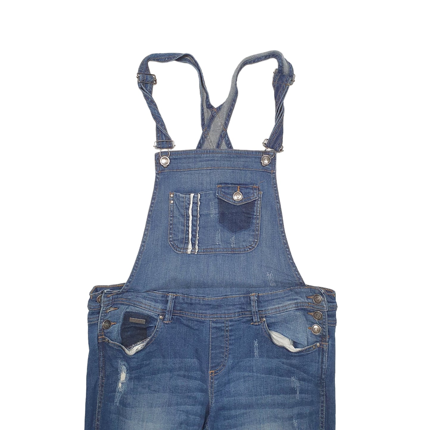 Womens Blue Promod Dungarees Casual JeansW36 L31