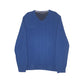 Mens Blue Nautica Knitwear Crewneck Jumper