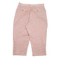 Womens Pink Lee Capri Chino Trousers