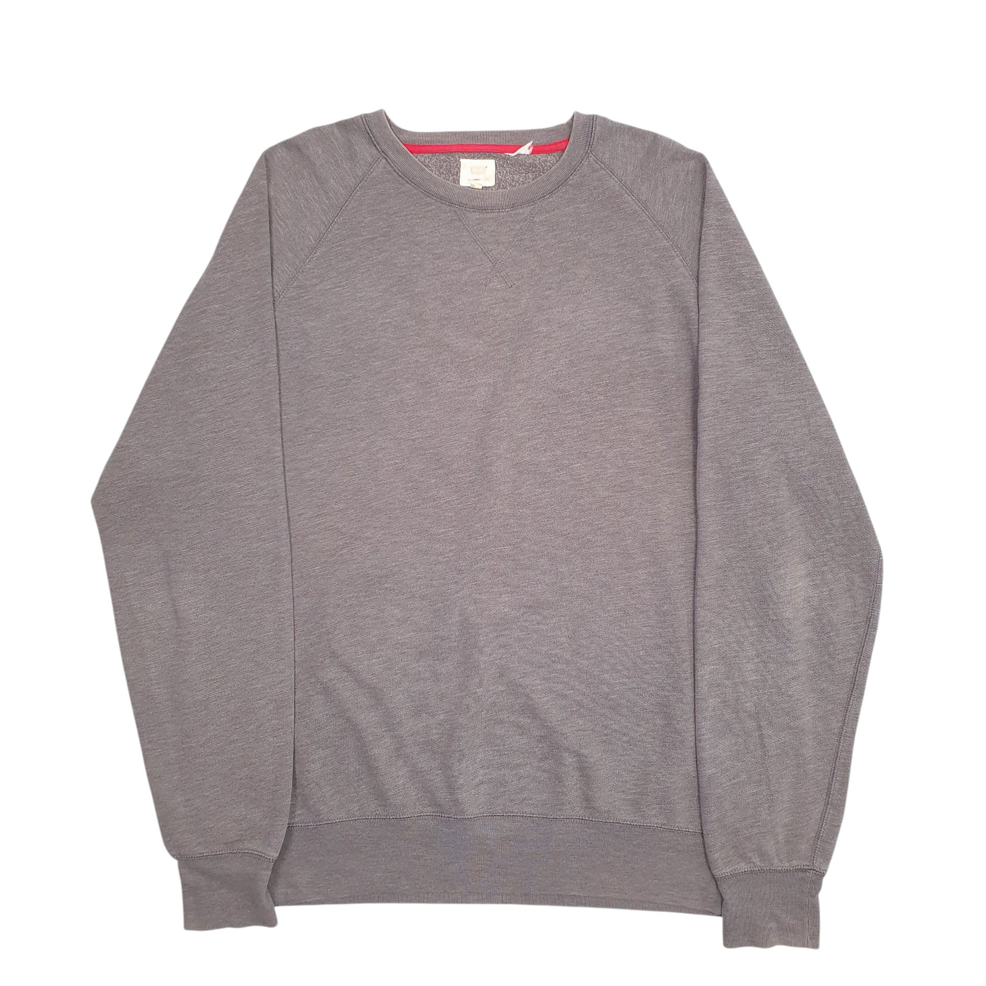 Mens Grey Levis  Crewneck Jumper