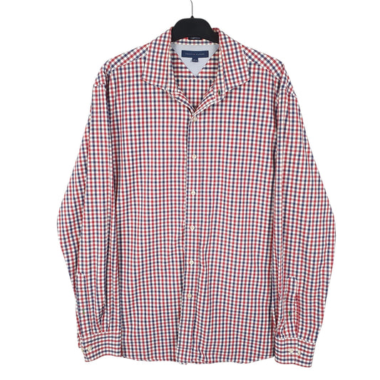 Mens Red Tommy Hilfiger  Long Sleeve Shirt