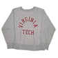 Mens Grey Champion Vintage 80s Virginia Tech Reverse Weave Crewneck Jumper