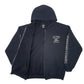 Mens Black Harley Davidson  Full Zip Jumper