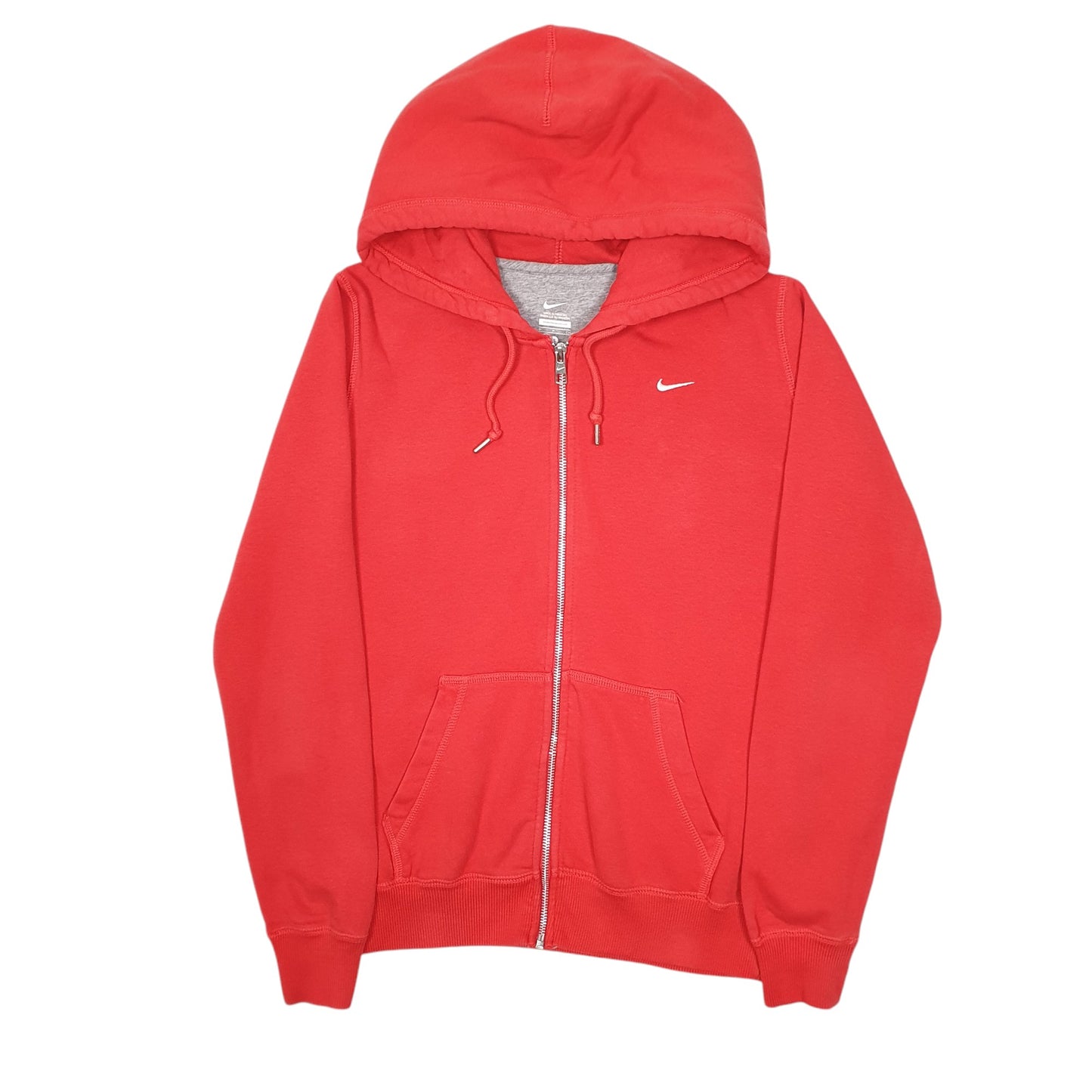 Mens Red Nike Hoodie Tech Full Zip Jumper