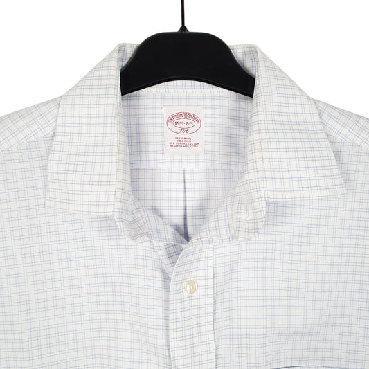 Mens White Brooks Brothers  Long Sleeve Shirt