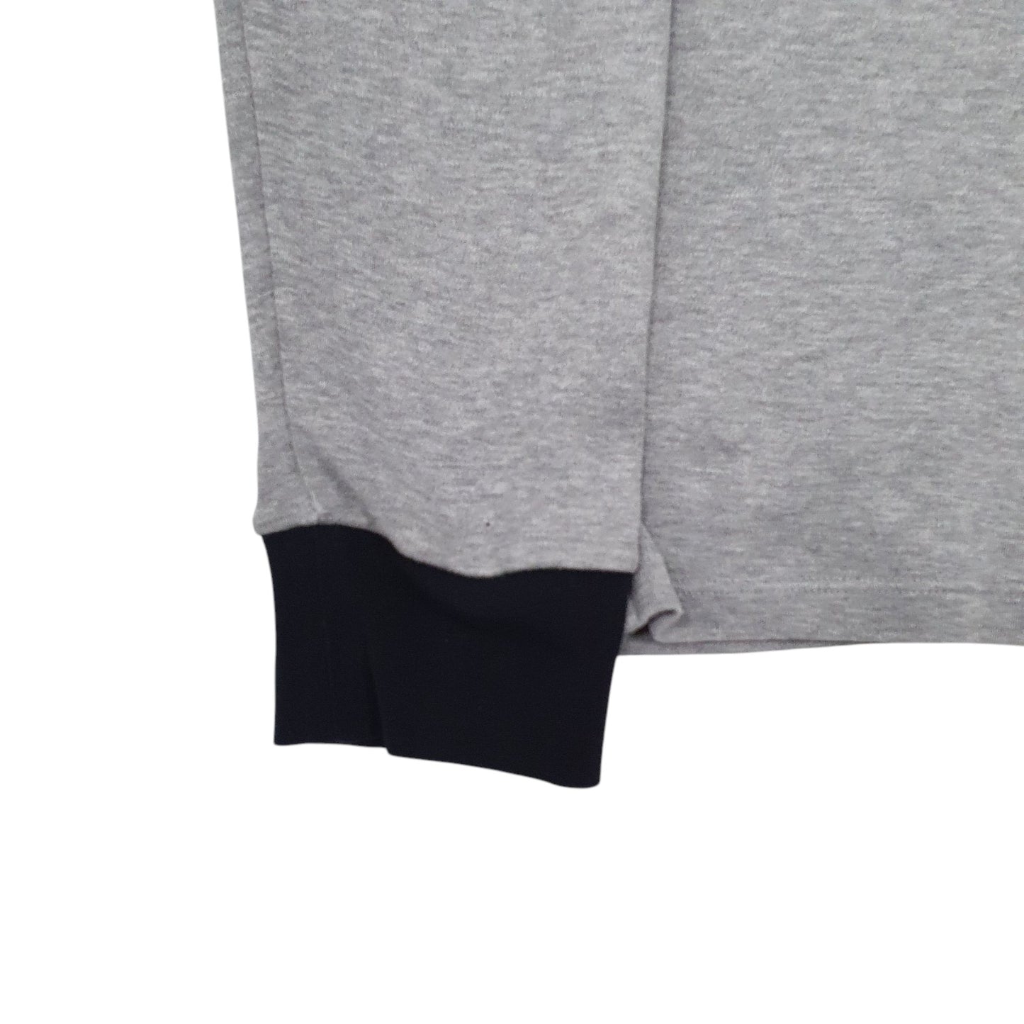 Mens Grey Hugo Boss Spellout Long Sleeve T Shirt