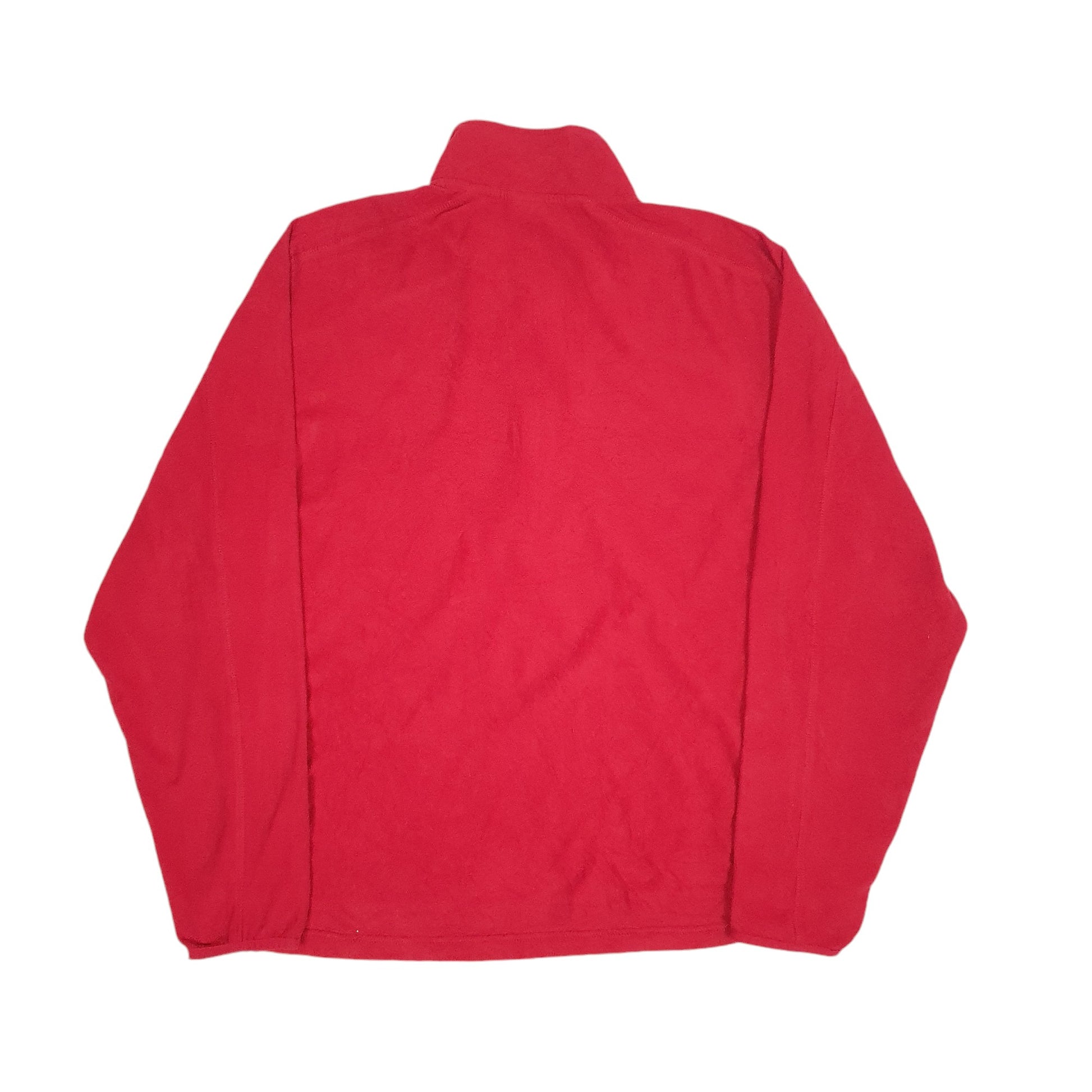 Mens Red Champion  Quarter Zip Jumper