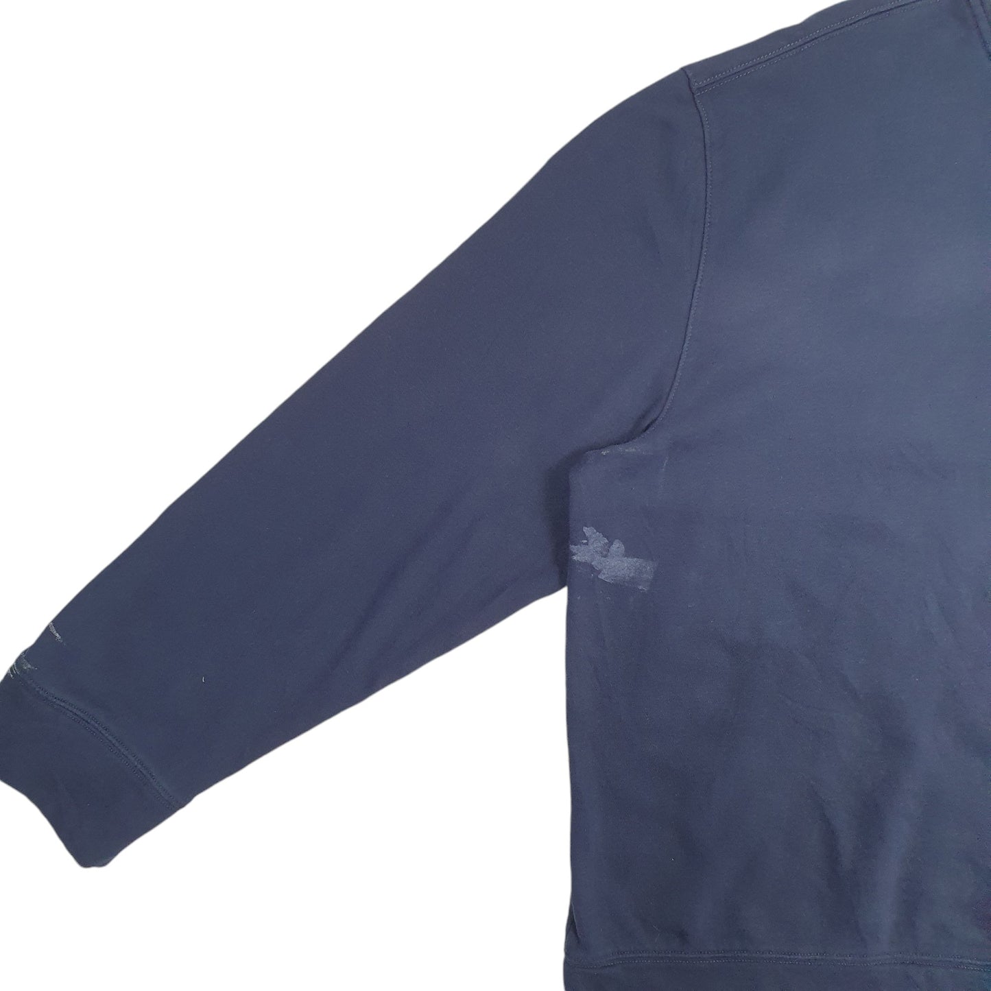 Mens Navy Nautica  Quarter Zip Jumper