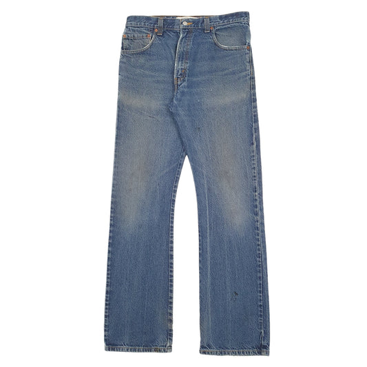 Mens Blue Levis  517 JeansW33 L34