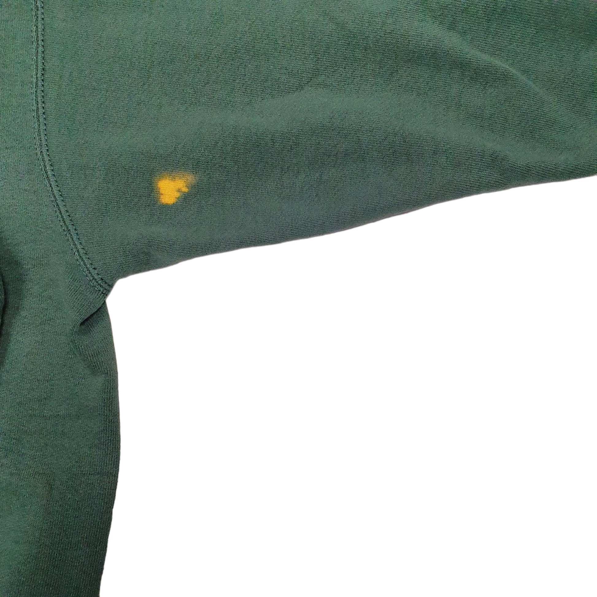 Mens Green Fruit Of The Loom Made in USA Vintage 90's Crewneck Jumper