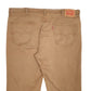 Mens Beige Levis  Chino Trousers