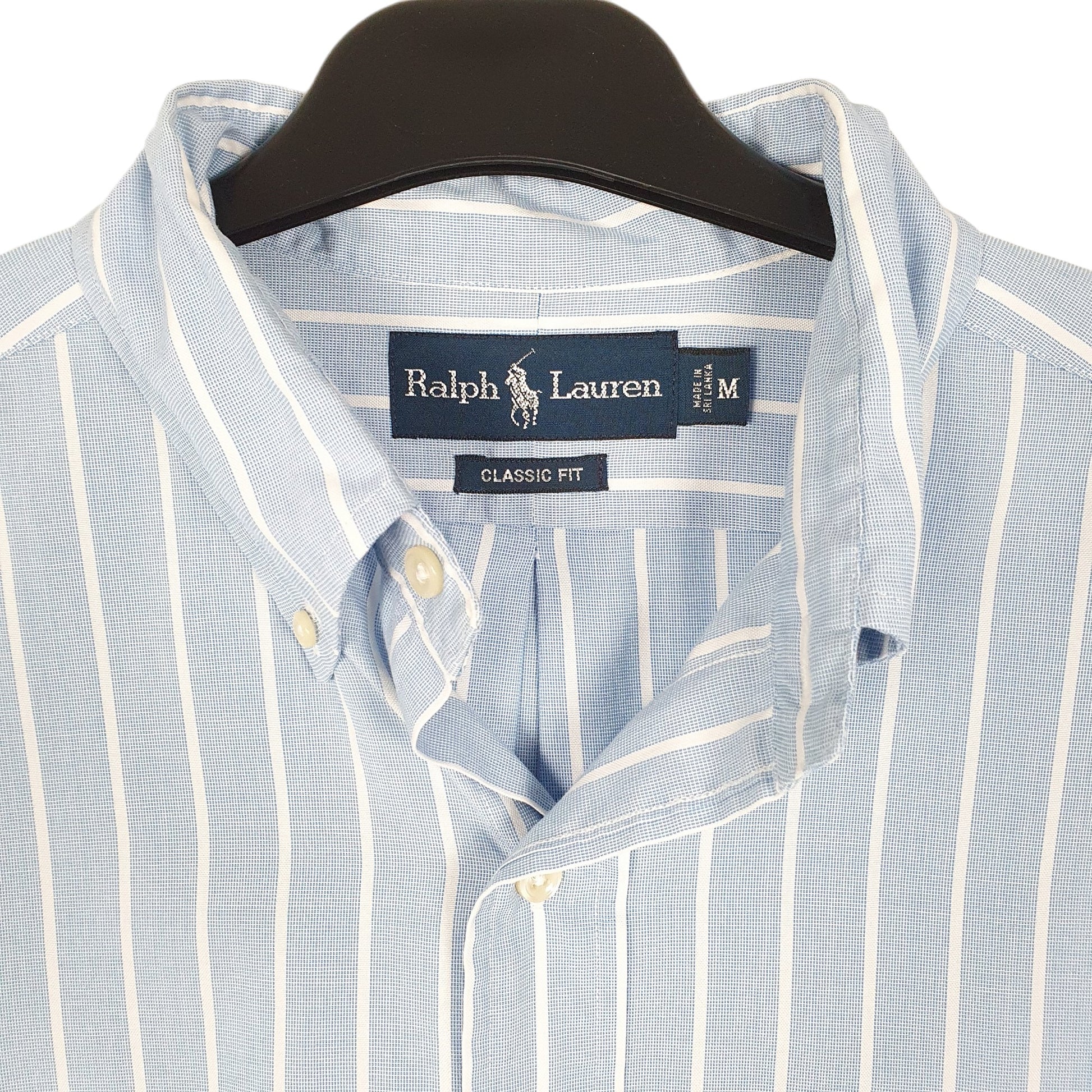 Mens Blue Ralph Lauren  Long Sleeve Shirt