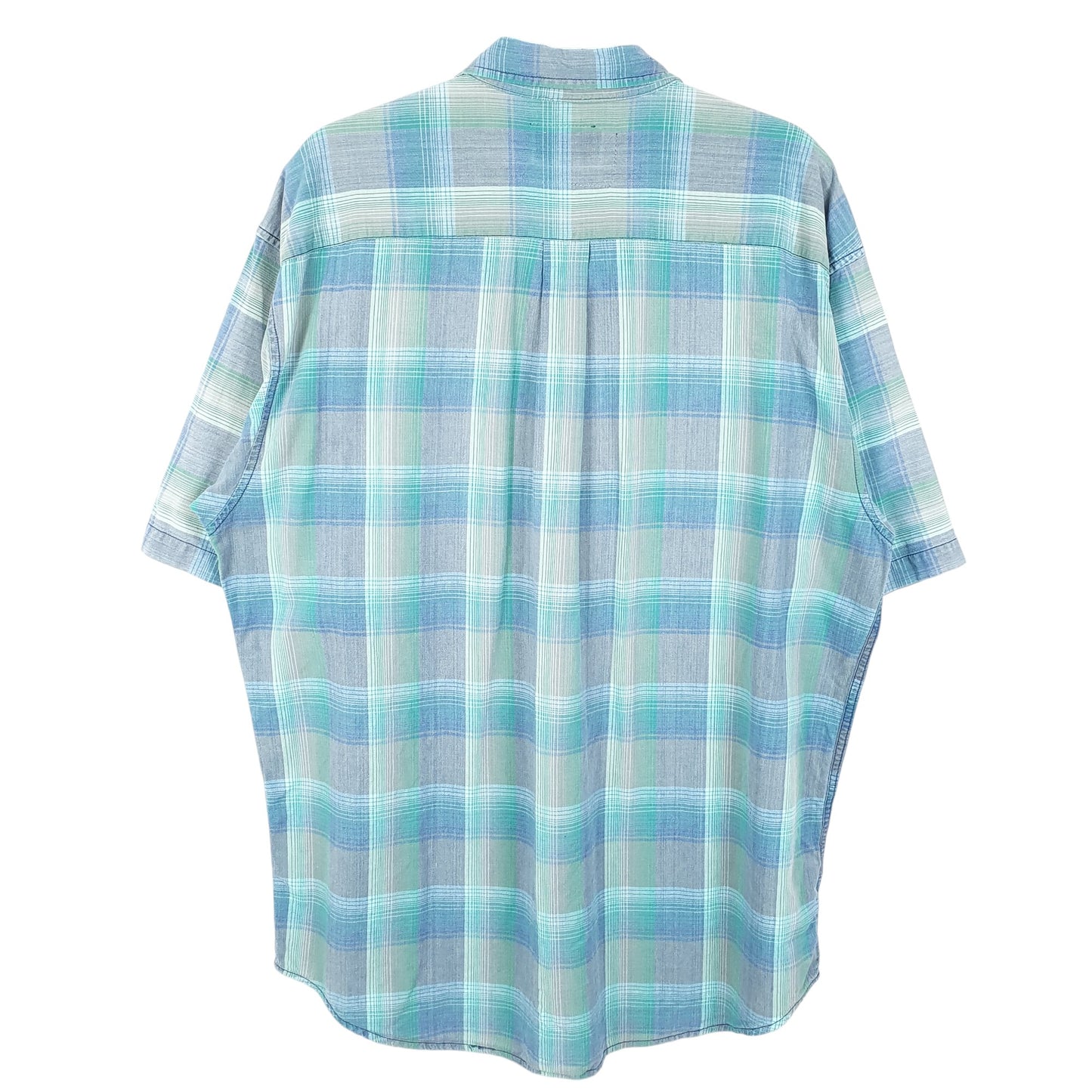 Mens Green Lee Vintage Short Sleeve Shirt