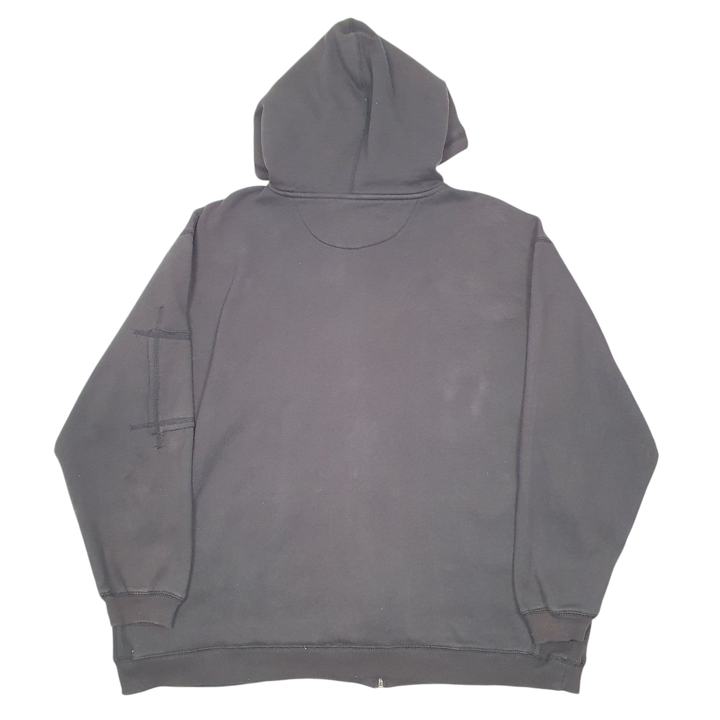 Mens Black Dickies Hoodie Legends In Workwear Full Zip Jumper