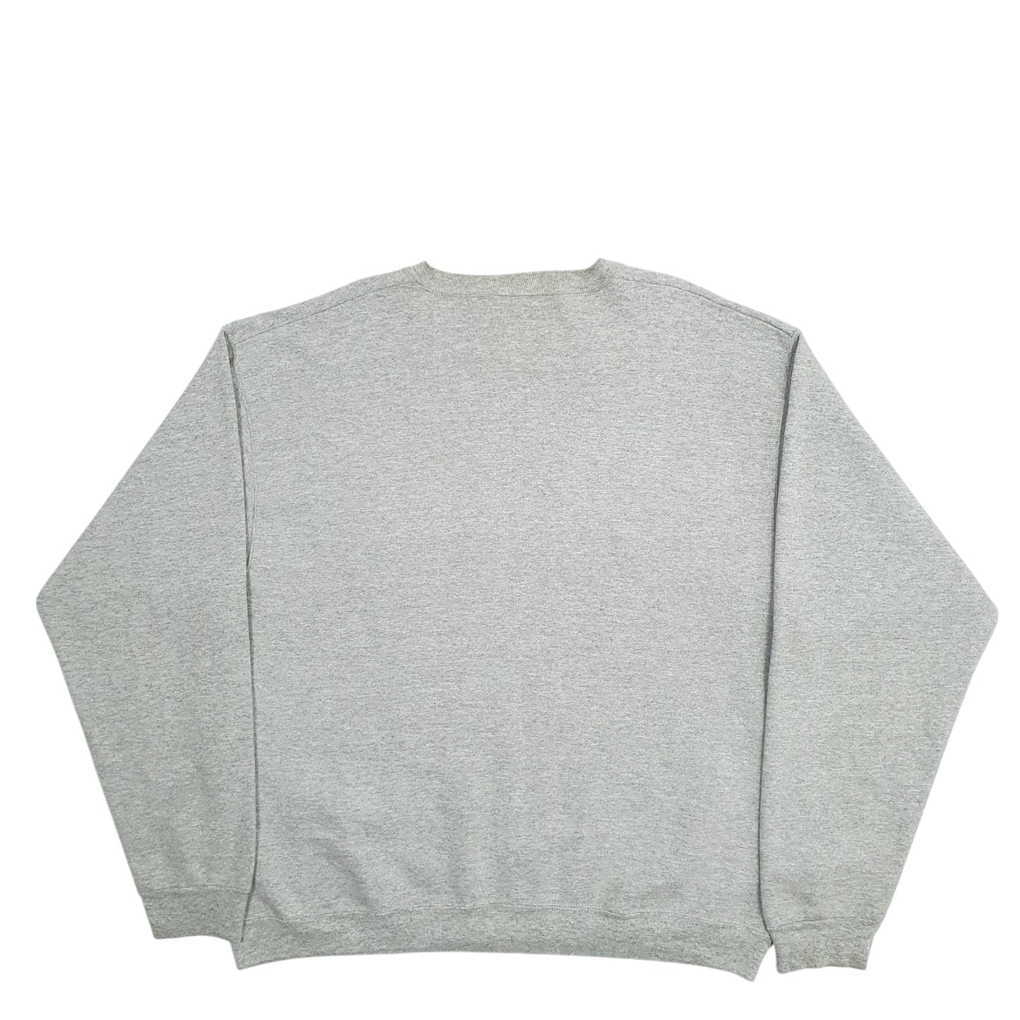Mens Grey Fruit Of The Loom Michigan Spellout Crewneck Jumper