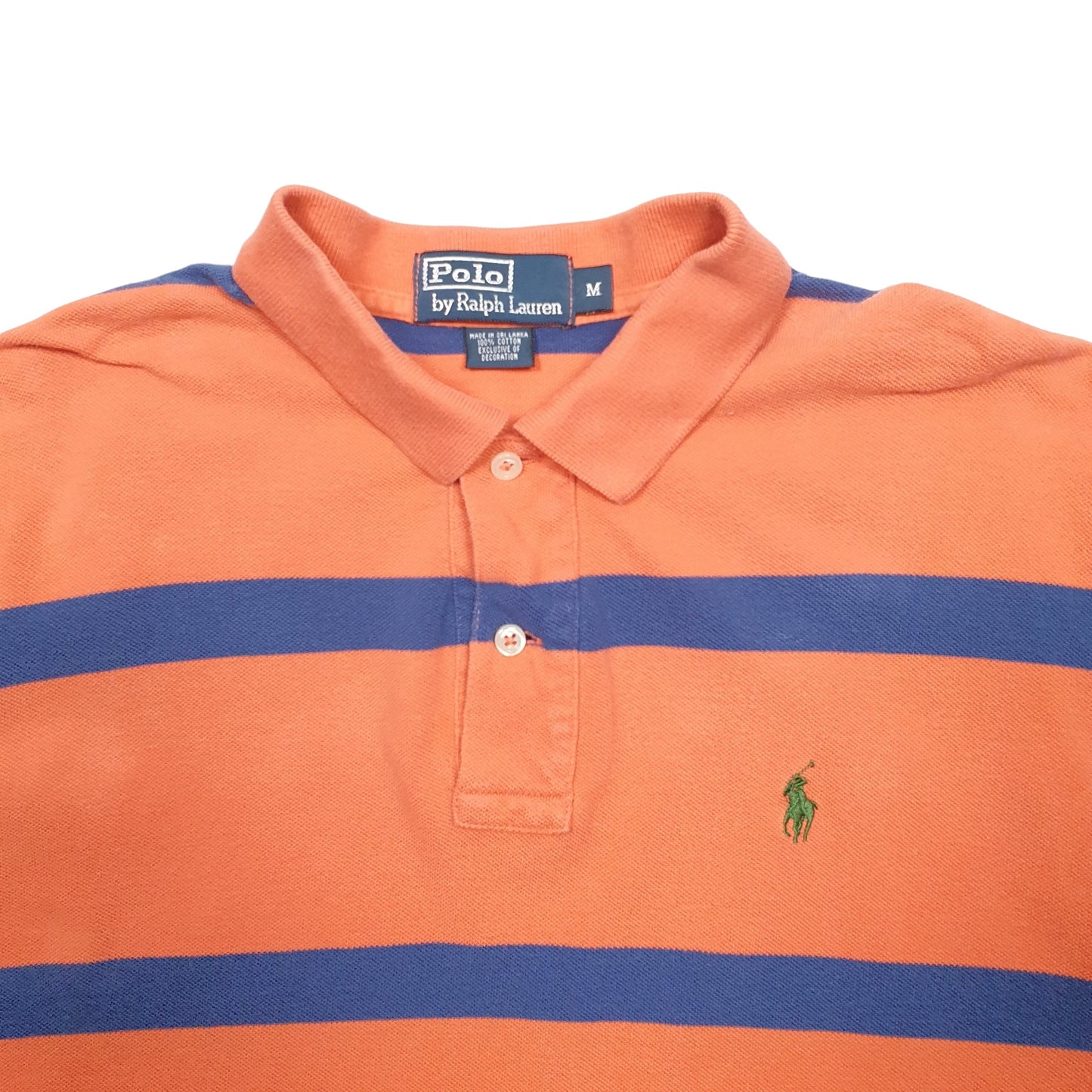 Mens Peach Polo Ralph Lauren  Short Sleeve Polo Shirt